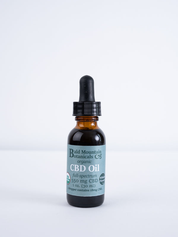 Bald Mountain Botanicals, CBD oil, 1 oz