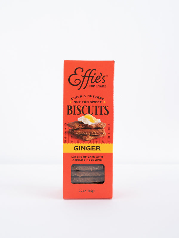 Effie’s Homemade Ginger Biscuits, 7.2 oz.