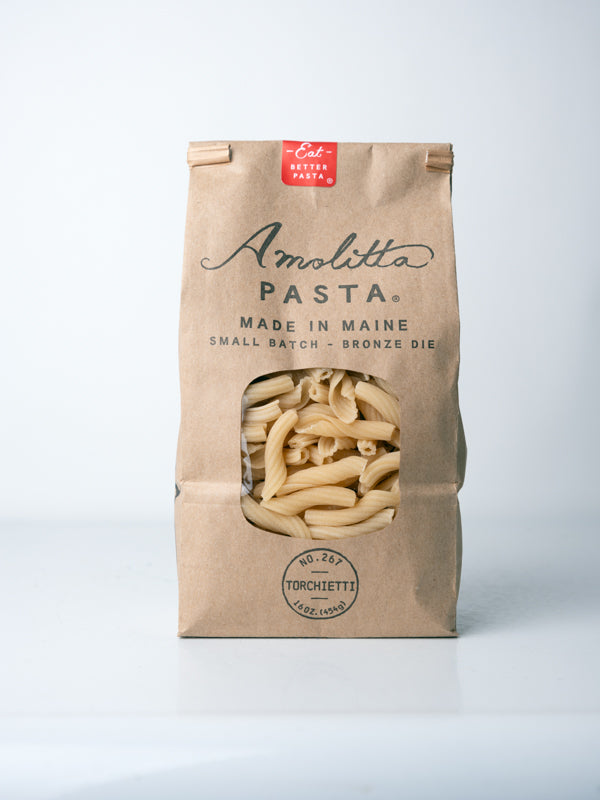 Amolitta Pasta, Torchietti, 16 oz.