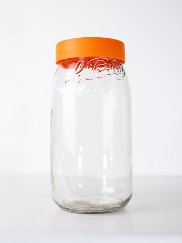 Le Parfait, screw top glass jar, 3 liter
