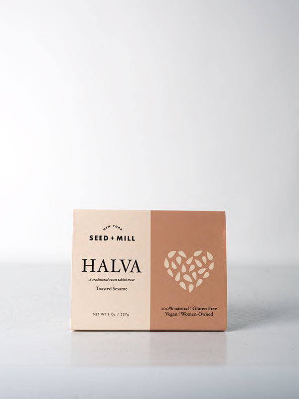 Seed & Mill Halva Toasted Sesame, 8 oz.