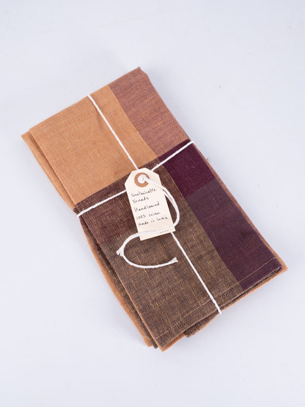 Sustainable Threads, Golden Raisin Napkins, 2