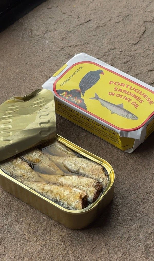 Açor, Portuguese Sardines in Olive Oil, 4.2 oz.
