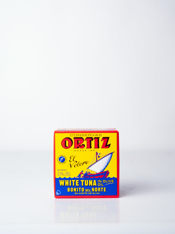 Ortiz White Tuna in Olive Oil, Tin, 3.24 oz