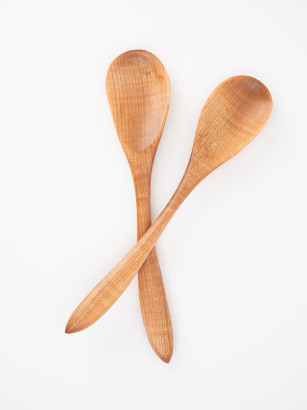 Troy Brook Medium Tiger Maple Spoon Set