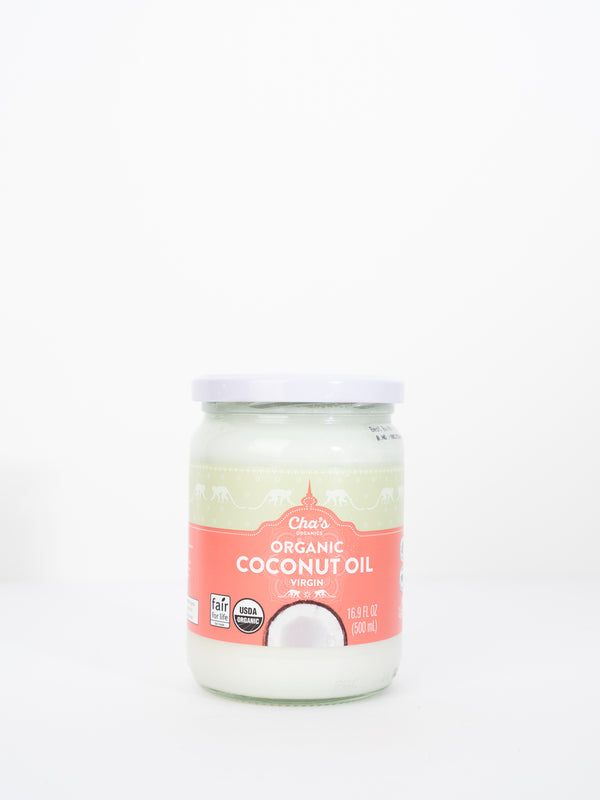 Cha's Organics, Virgin Coconut Oil, 16.9 oz.