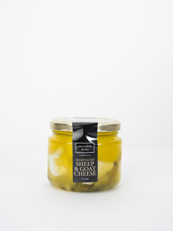 Meredith Dairy Marinated Sheep & Goat Cheese, 300 g.