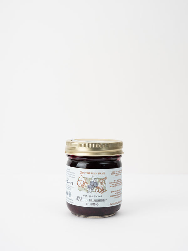 Smithereen Farm Organic Wild Blueberry Topping, 8 oz.
