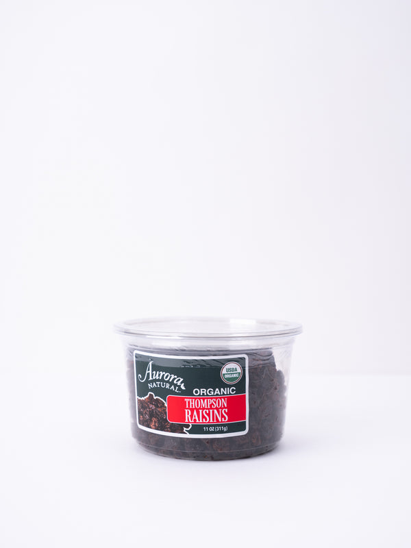 Aurora Raisins Thompson Organic, 11 oz.