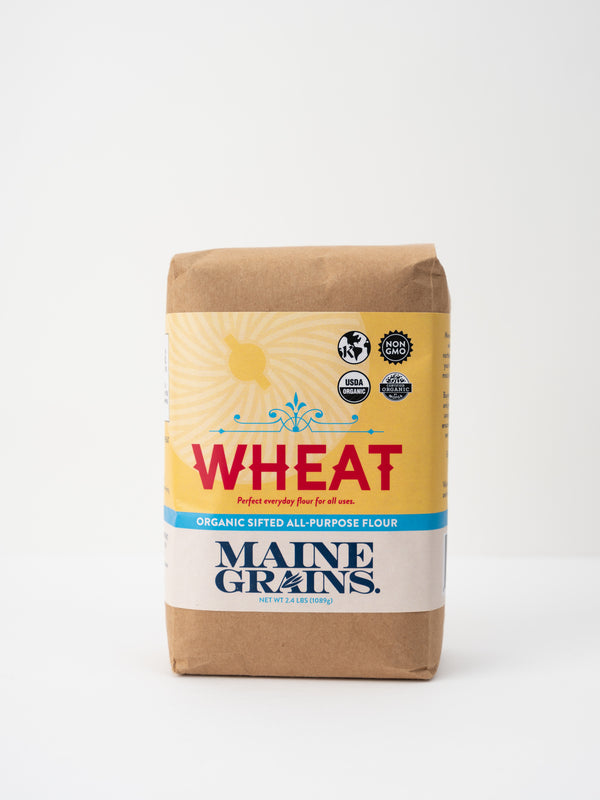 Maine Grains Organic Sifted Wheat Flour 2.4 lb.