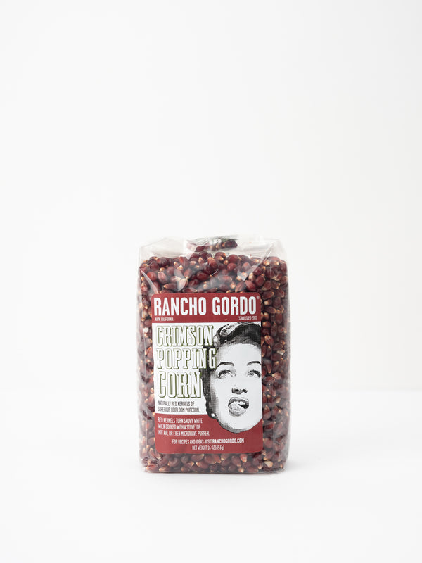 Rancho Gordo, Crimson Popping Corn, 16 oz.
