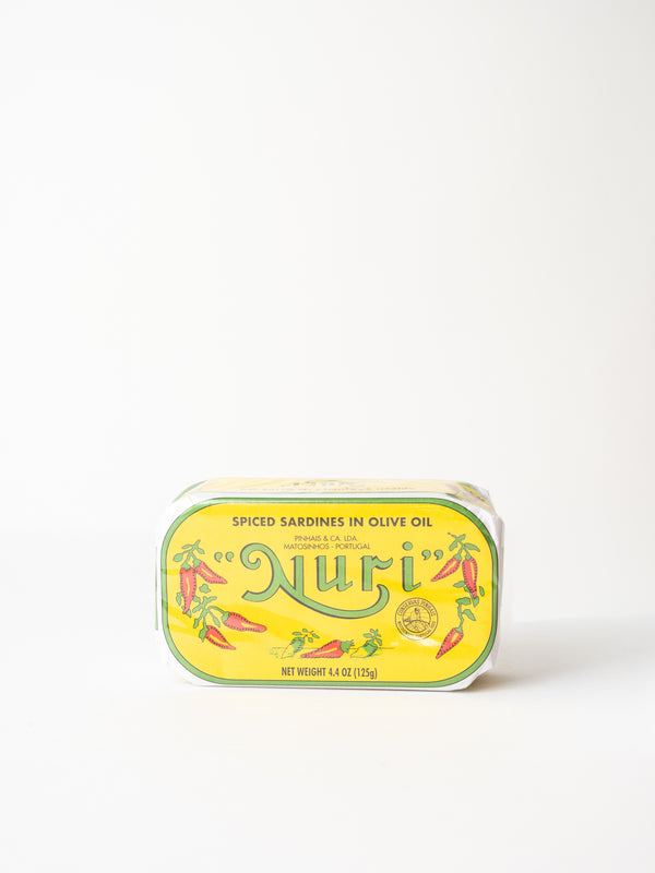 Nuri Spiced Sardines in Olive Oil, 125 g.