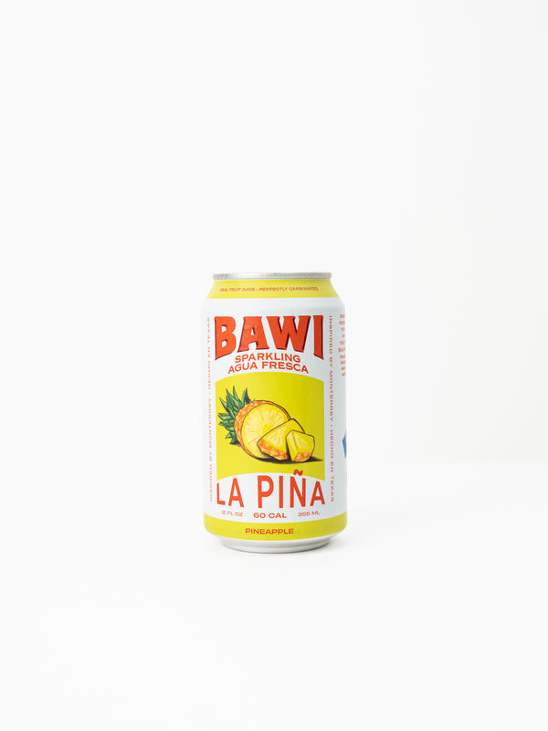 Bawi, Pina Sparkling Agua Fresca, 12 oz.