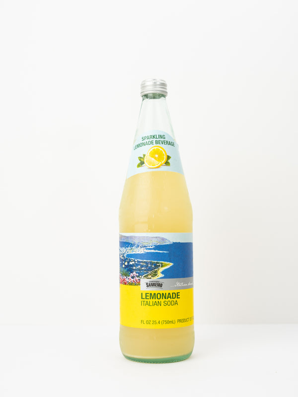 San Remo Italian Soda, lemonade 25.4 oz.