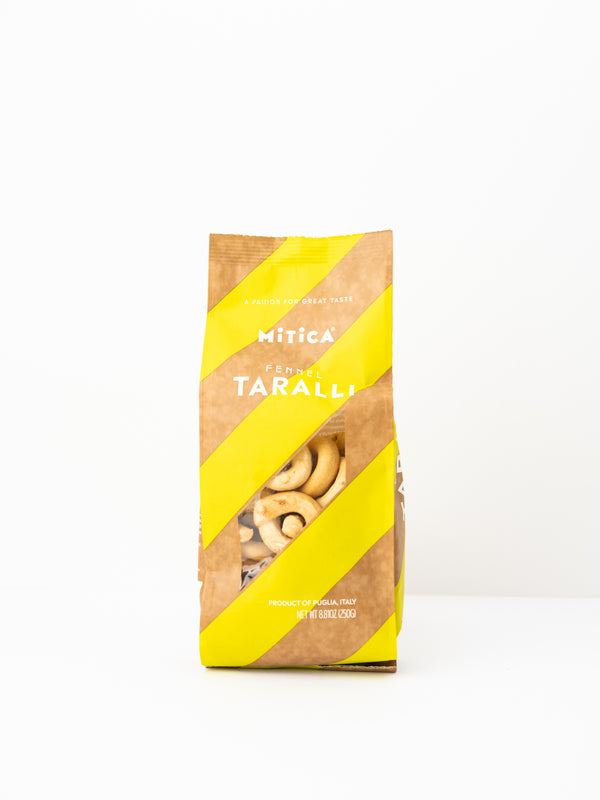Mitica Fennel Taralli, 8.8 oz.