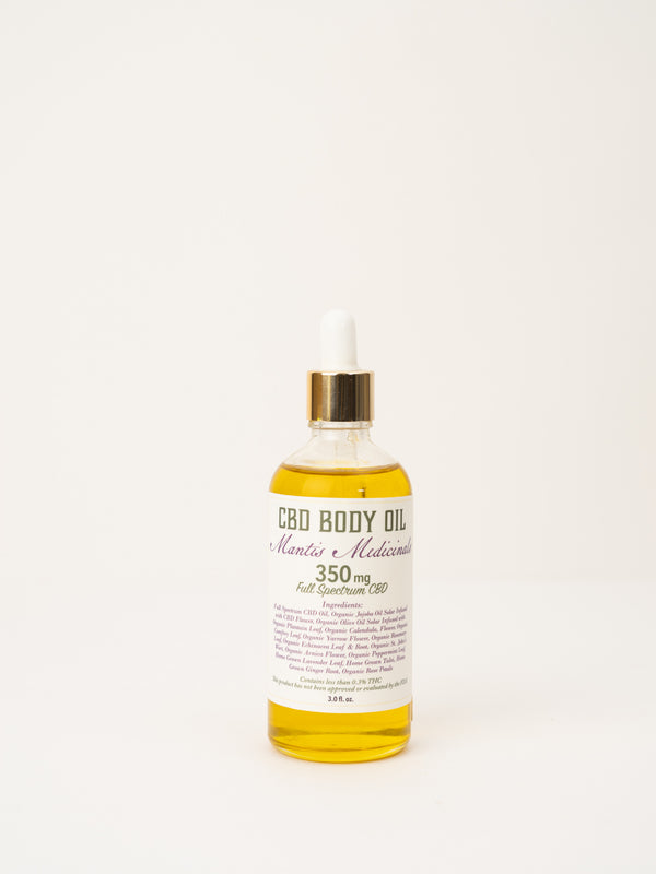 Mantis Medicinals CBD body Oil, 3 fl. oz.