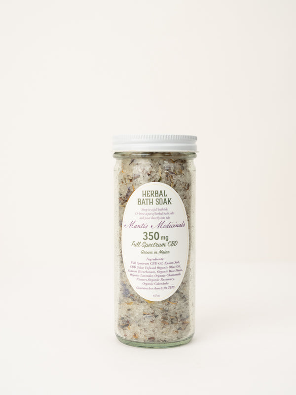 Mantis Medicinals Bath Salt Soak, 6 oz.