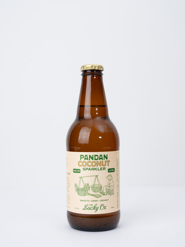 Lucky Ox Pandan Coconut Sparkler, 12 fl. oz.