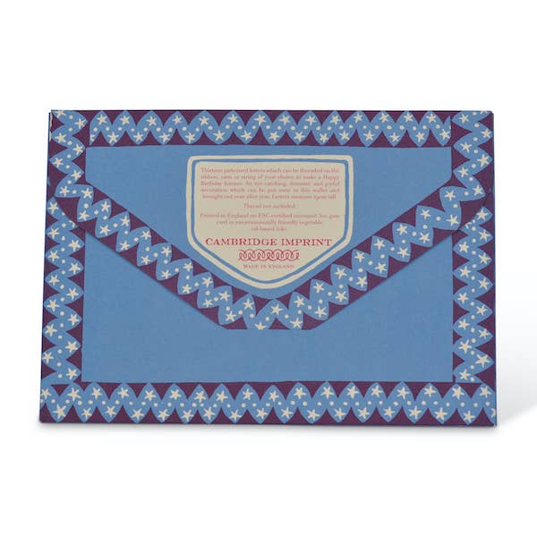 Cambridge Imprint, Birthday Banner