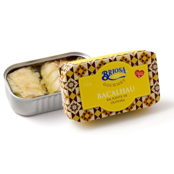 Briosa Gourmet, Codfish in Olive Oil, 4.2 oz.