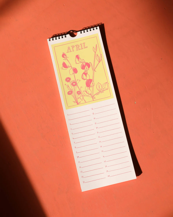 Birth Month Flower Calendar