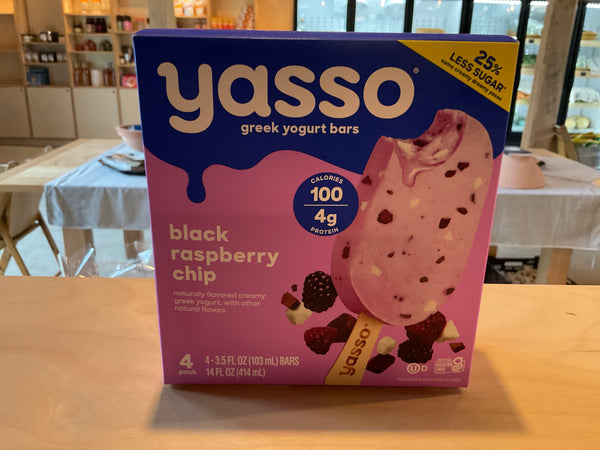 Yasso Greek Yogurt Black Raspberry BOX
