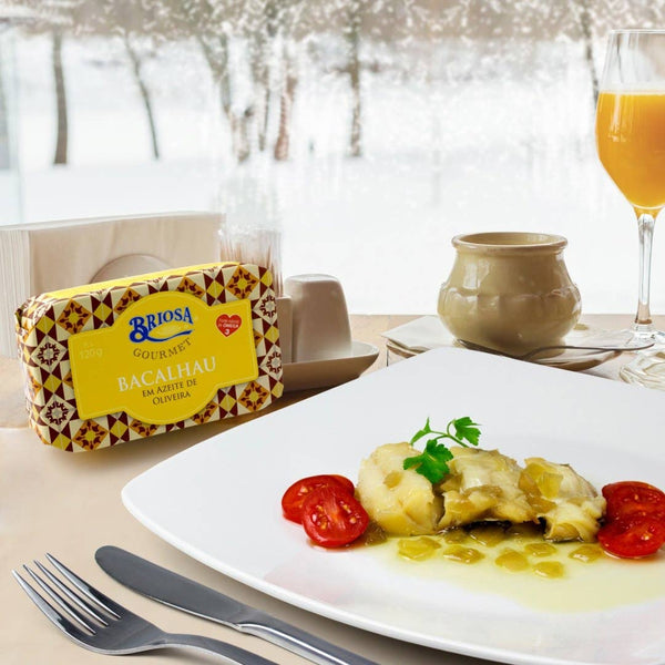 Briosa Gourmet, Codfish in Olive Oil, 4.2 oz.