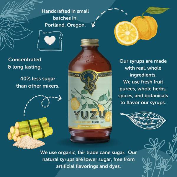 Portland Syrups, Yuzu Syrup, 12 fl. oz.