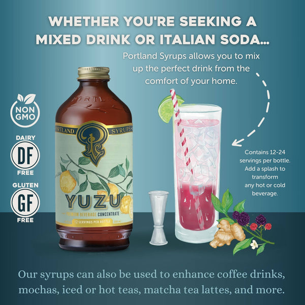 Portland Syrups, Yuzu Syrup, 12 fl. oz.