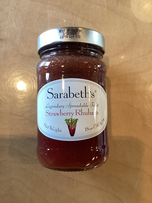 Sarabeth’s, Strawberry Rhubarb Legendary Spreadable Fruit, 18 oz. SALE