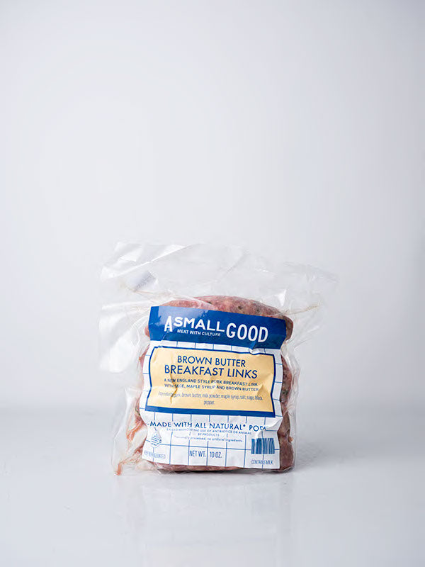 A Small Good - Brown Butter Breakfast Sausage, 10 oz