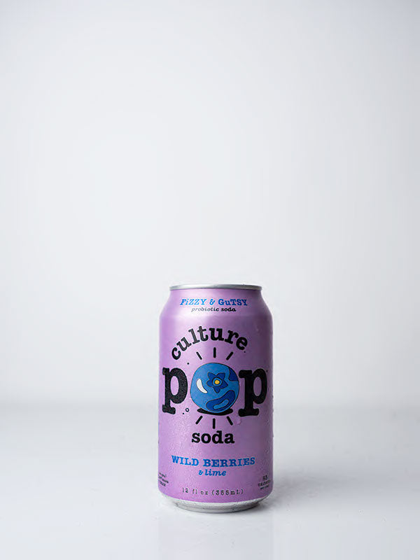 Culture Pop, Wild berries and lime, 12oz