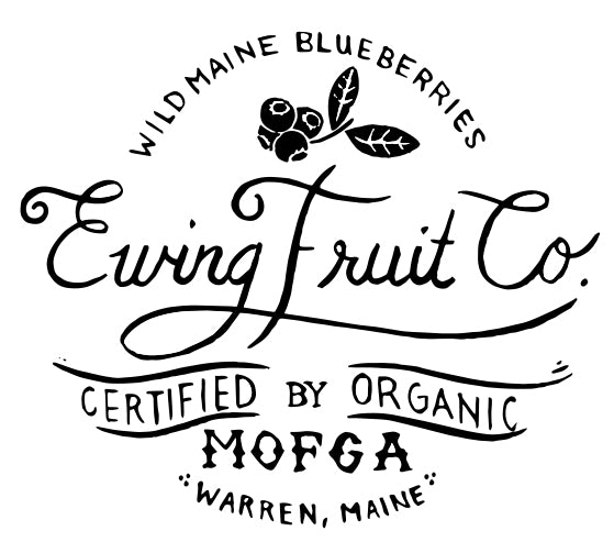 Organic Maine Blueberries (10lb box, fresh)