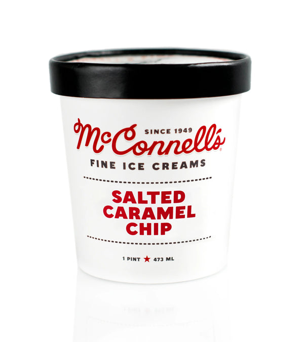 McConnell's, Salted Caramel Chip Ice Cream 16oz