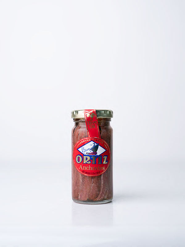 Ortiz Anchovies in Olive Oil, 3.35 oz.