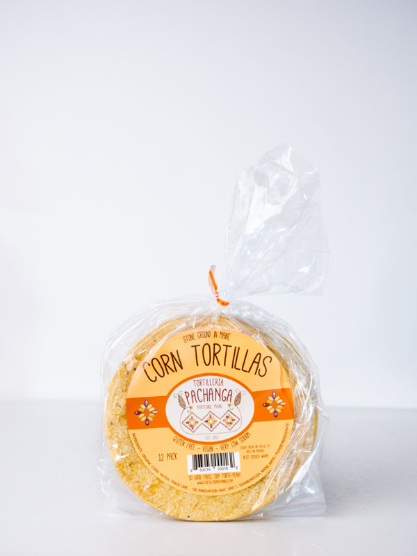 Tortilleria Pachanga Yellow Corn Tortillas, 12 pack