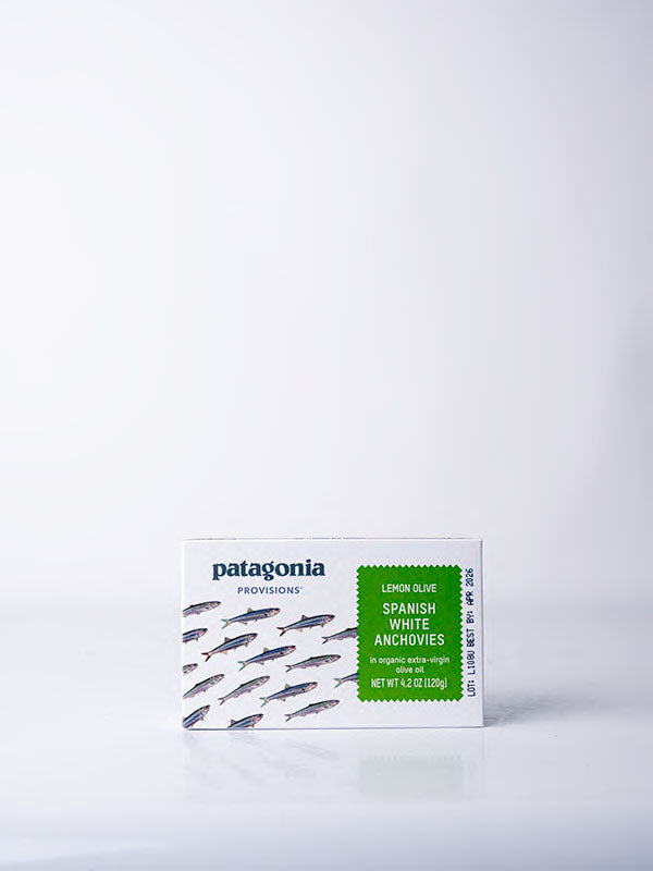 Patagonia Spanish White Anchovies in Lemon Olive Oil, 4.2 oz