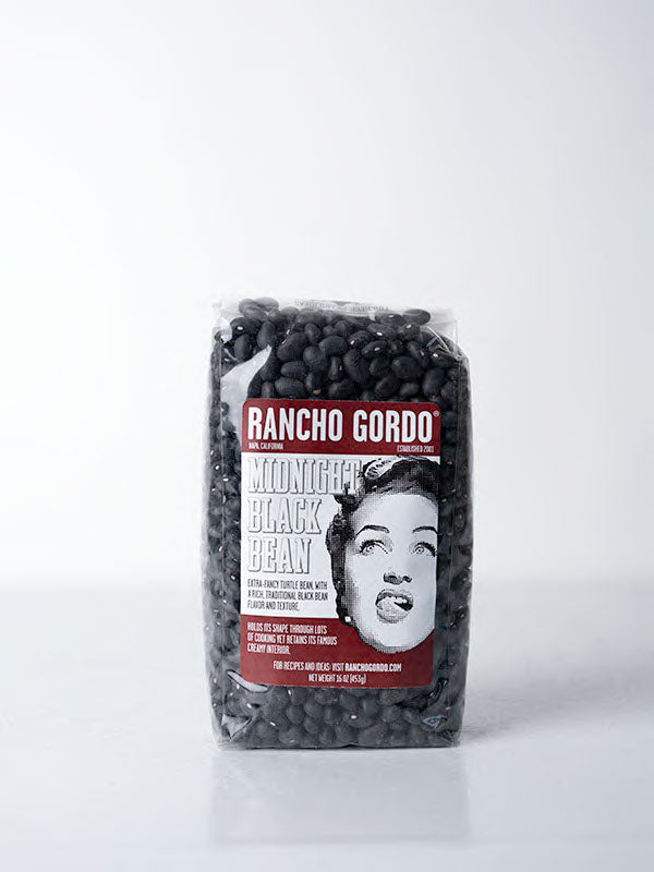 Rancho Gordo, Midnight Black Bean, 16 oz.