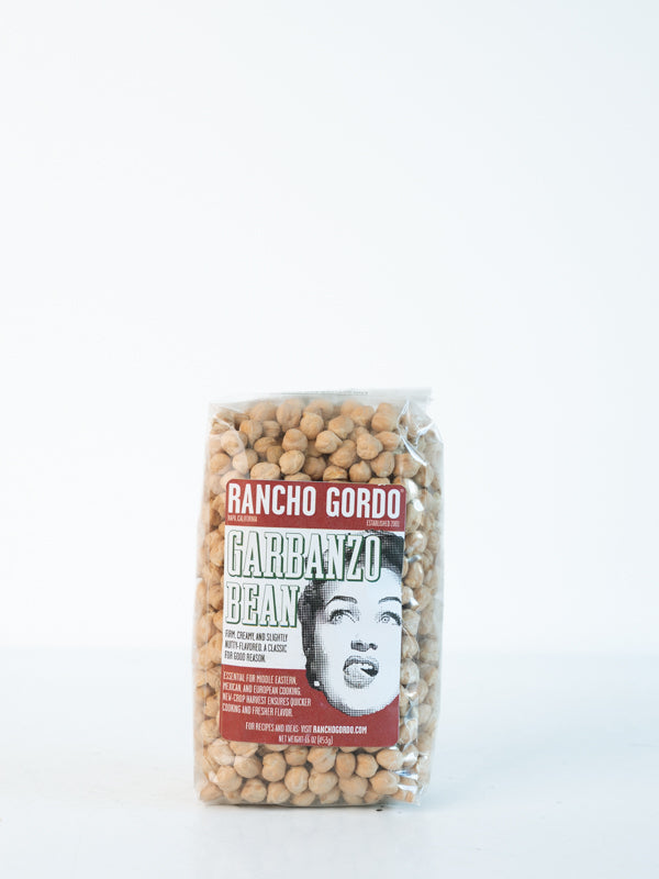 Rancho Gordo Garbanzo Beans, 16 oz