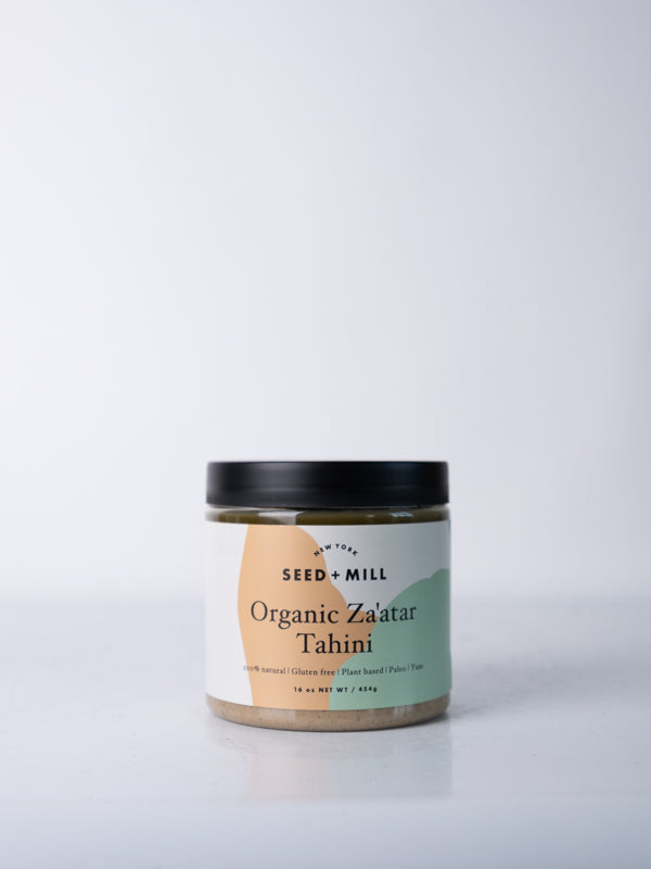 Seed & Mill Organic Za’atar Tahini, 16 oz.