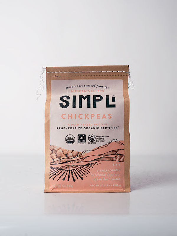 Simpli Organic Chickpeas, 12 oz.