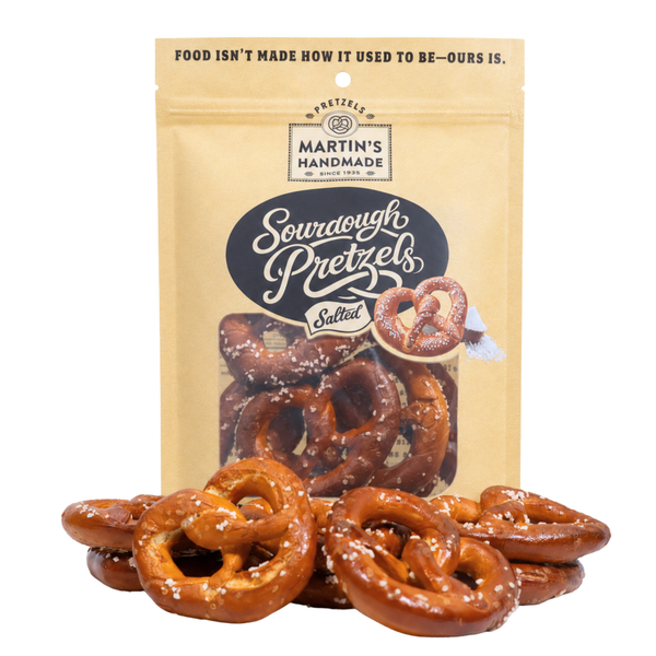 Martin's Handmade, Salted Sourdough Pretzels, 8 oz.