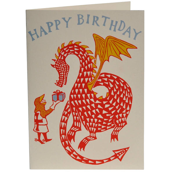 Cambridge Imprint, Happy Birthday Dragon Very Large Card