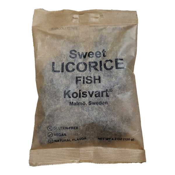 Kolsvart Sweet Licorice 4.2oz (120gm)