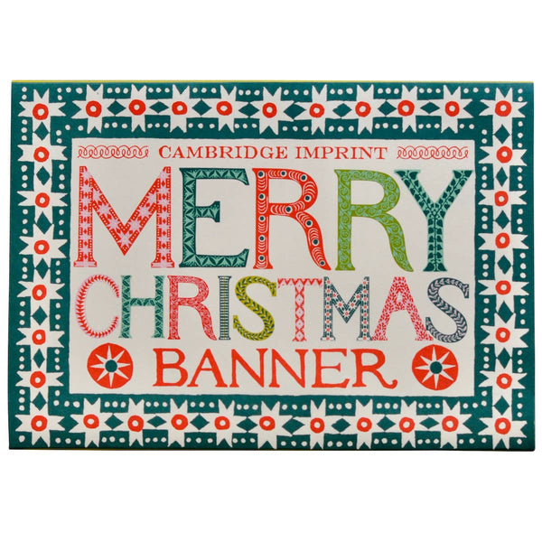 Cambridge Imprint, Merry Christmas Banner
