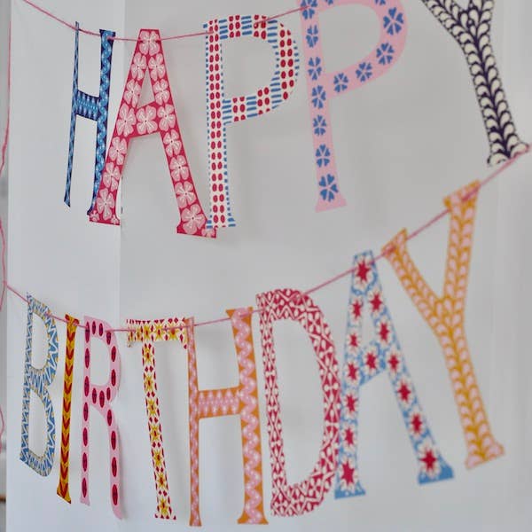 Cambridge Imprint, Birthday Banner